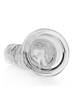 Load image into Gallery viewer, Realrock Crystal Clear Straight No Balls Dildo
