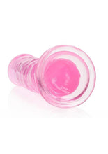 Load image into Gallery viewer, Realrock Crystal Clear Straight No Balls Dildo
