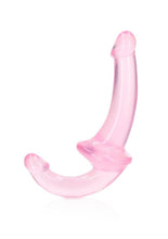 Load image into Gallery viewer, Realrock Crystal Clear Strapless Strap-On 6 - Clear/Pink
