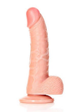 Load image into Gallery viewer, Realrock Curved Realistic Dildo with Balls and Suction Cup
