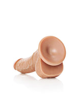 Load image into Gallery viewer, Realrock Curved Realistic Dildo with Balls and Suction Cup

