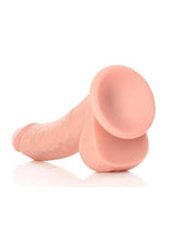 Load image into Gallery viewer, Realrock Curved Realistic Dildo with Balls and Suction Cup
