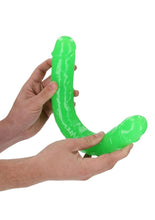 Load image into Gallery viewer, Realrock Double Dong Glow In The Dark Dildo
