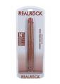 Load image into Gallery viewer, Realrock Realistic Skin Thick Double Ended Dong - Caramel - 14in
