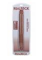 Load image into Gallery viewer, Realrock Realistic Skin Thick Double Ended Dong - Caramel - 16in

