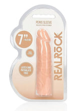 Load image into Gallery viewer, Realrock Skin Penis Extender - Vanilla - 7in

