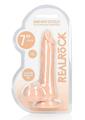 Load image into Gallery viewer, Realrock Skin Realistic Dildo with Balls - Vanilla - 7in
