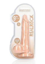 Load image into Gallery viewer, Realrock Skin Realistic Dildo with Balls - Vanilla - 9in
