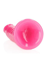 Load image into Gallery viewer, Realrock Slim Glow In The Dark Dildo with Suction Cup
