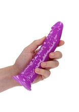 Load image into Gallery viewer, Realrock Slim Glow In The Dark Dildo with Suction Cup
