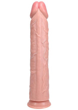 Load image into Gallery viewer, Realrock Ultra Realistic Skin Extra Large Straight Dildo with Suction Cup - Vanilla - 14in
