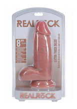 Load image into Gallery viewer, Realrock Ultra Realistic Skin Extra Thick with Balls - Vanilla - 8in
