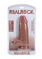 Load image into Gallery viewer, Realrock Ultra Realistic Skin Extra Thick with Balls - Caramel - 9in
