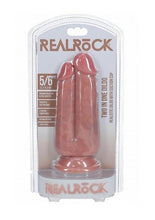 Load image into Gallery viewer, Realrock Ultra Realistic Skin Two In One - Vanilla - 5in/6in
