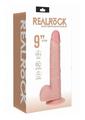 Load image into Gallery viewer, Realrock Vibrating Cock with Balls Regular Straight - Vanilla - 9in
