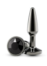 Load image into Gallery viewer, Rear Assets Chrome Tapered Anal Plug - Gray/Grey - Small
