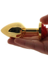 Load image into Gallery viewer, Rear Assets Rose Aluminum Anal Plug
