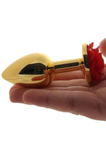 Load image into Gallery viewer, Rear Assets Rose Aluminum Anal Plug
