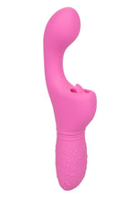 Load image into Gallery viewer, Rechargeable Butterfly Kiss Silicone Clitoral Flicker Vibrator - Pink
