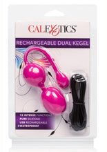 Load image into Gallery viewer, Rechargeable Dual Kegel Silicone Rechargeable Waterproof - Pink
