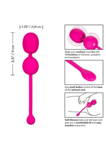 Rechargeable Dual Kegel Silicone Rechargeable Waterproof