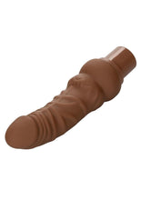 Load image into Gallery viewer, Rechargeable Power Stud Curvy Silicone Vibrating Dong
