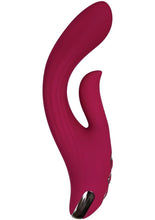 Load image into Gallery viewer, Red Dream Rechargeable Silicone Vibrator
