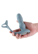 Load image into Gallery viewer, Renedage The Handyman Rechargeable Silicone Cock Ring and Prostate Massager with Remote
