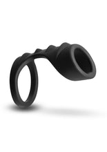 Load image into Gallery viewer, Renegade Bolster Silicone Cock Ring - Black
