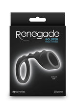 Load image into Gallery viewer, Renegade Bolster Silicone Cock Ring - Black
