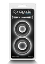 Load image into Gallery viewer, Renegade Erectus Silicone Cock Ring - Black
