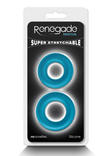 Load image into Gallery viewer, Renegade Erectus Silicone Cock Ring - Teal
