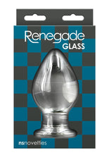Load image into Gallery viewer, Renegade Glass Knight Anal Probe - Clear
