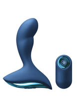 Load image into Gallery viewer, Renegade Mach 2 Rechargeable Silicone Vibrating Prostate Stimulator with Remote Control - Blue
