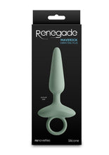 Load image into Gallery viewer, Renegade Maverick Rechargeable Silicone Anal Plug - Green

