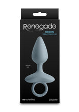Load image into Gallery viewer, Renegade Orion Rechargeable Silicone Anal Plug - Gray/Grey
