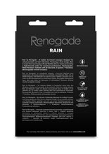 Load image into Gallery viewer, Renegade Rain Rechargeable Silicone Prostate and Taint Massager with Remote Control
