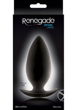 Load image into Gallery viewer, Renegade Spade Anal Plug - Black - Large
