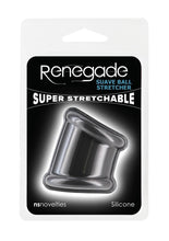 Load image into Gallery viewer, Renegade Suave Silicone Ball Strecher Cock Ring - Black
