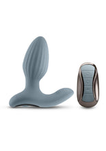 Load image into Gallery viewer, Renegade Summit Rechargeable Silicone Prostate Stimulator - Gray/Grey
