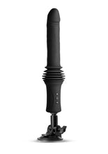 Load image into Gallery viewer, Renegade Super Stroker Rechargeable Silicone Thrusting Vibrator with Suction Cup
