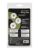 Load image into Gallery viewer, Reversible Ring Set Silicone Cock Ring
