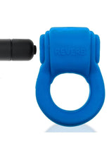 Load image into Gallery viewer, Revring Reverb Vibrating Cock Ring - Teal/Teal Ice
