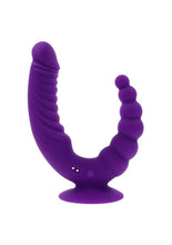Load image into Gallery viewer, Rider Rechargeable Silicone Double End Vibrator
