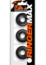 Load image into Gallery viewer, Ringer Max Cock Ring - Black - 3 Pack
