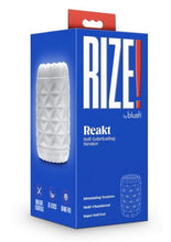 Load image into Gallery viewer, Rize Reakt Self Lubricating Stroker - White
