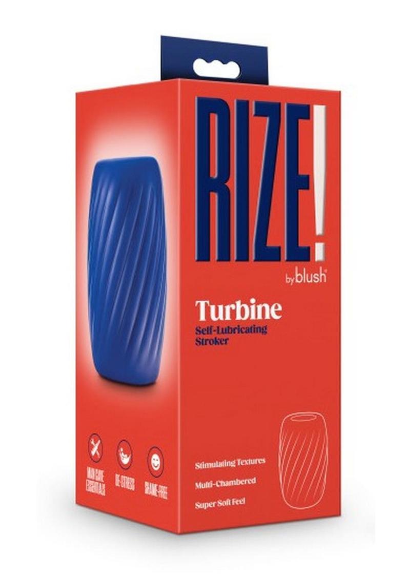 Rize Turbine Self Lubricating Stroker – Pleasures & Treasures