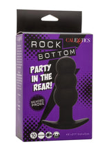 Load image into Gallery viewer, Rock Bottom Beaded Rechargeable Silicone Probe - Black
