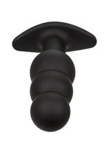 Load image into Gallery viewer, Rock Bottom Beaded Rechargeable Silicone Probe - Black
