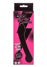 Load image into Gallery viewer, Rock Bottom Bendies Ecsta-Flex Probe Rechargeable Silicone Anal Vibrator - Black
